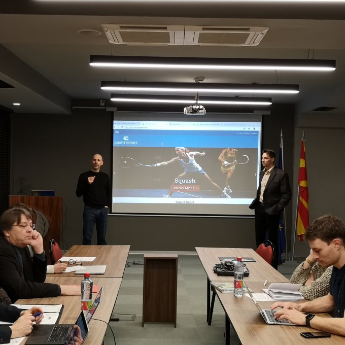 Smart Sport meeting in Skopje